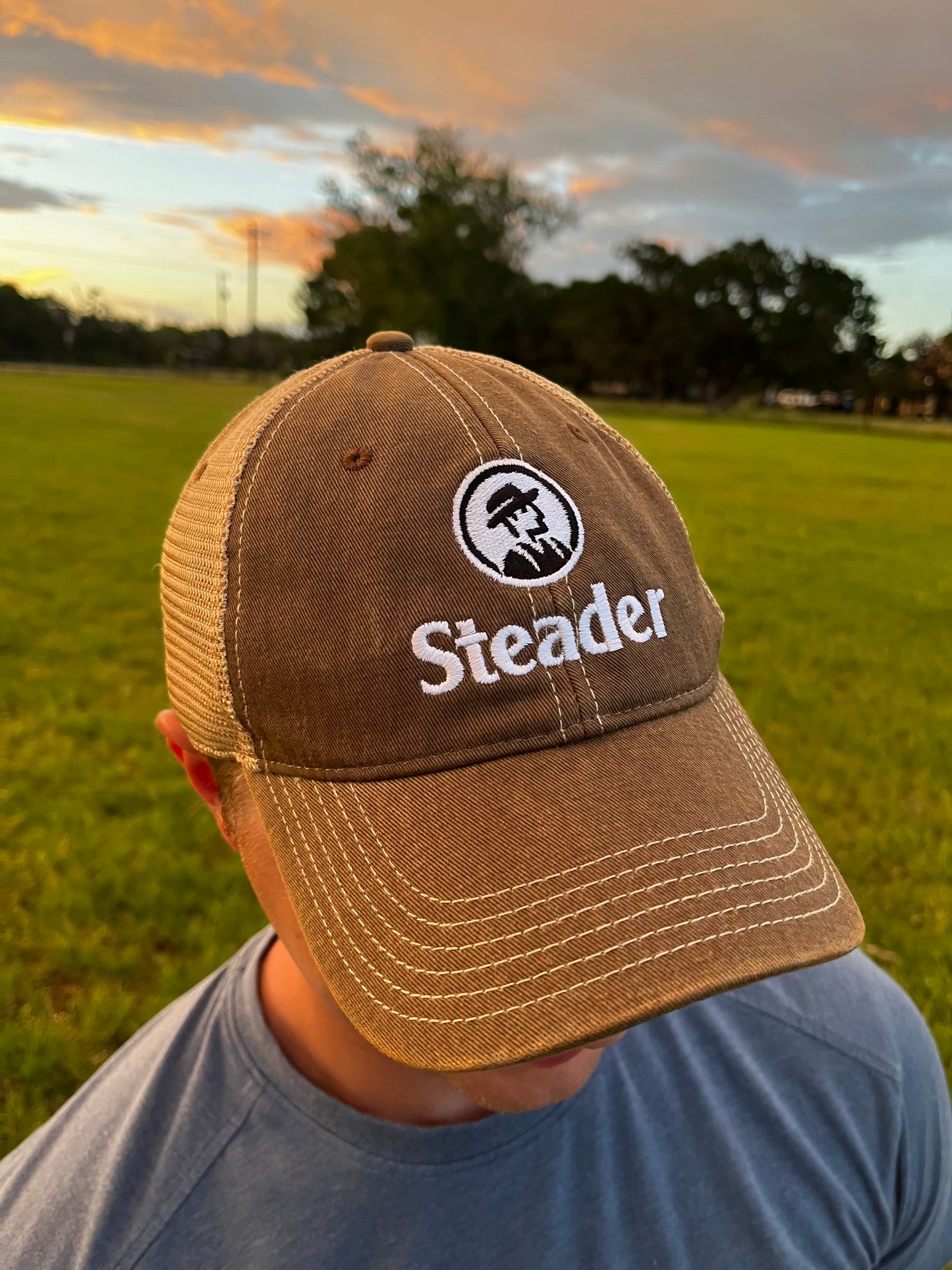 LEGACY Old Favorite Trucker Cap with Steader Logo