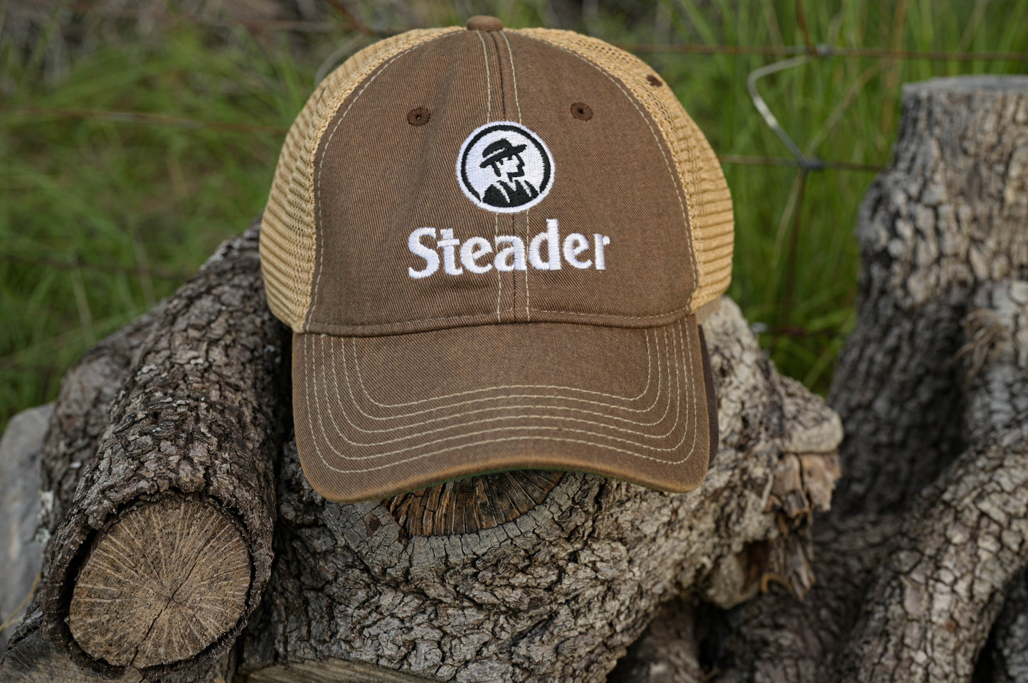 LEGACY Old Favorite Trucker Cap with Steader Logo