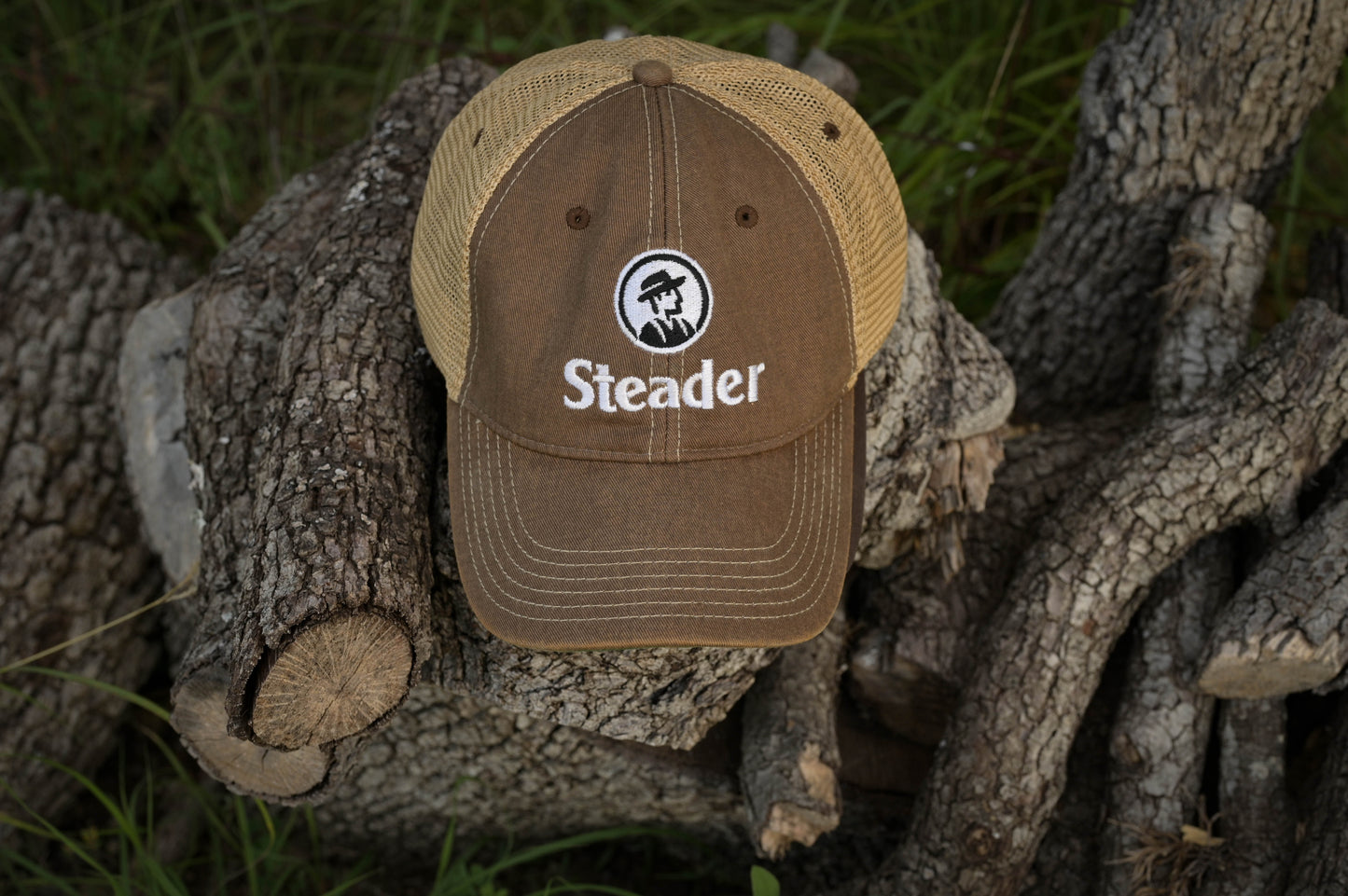LEGACY Old Favorite Trucker Cap with Steader Logo