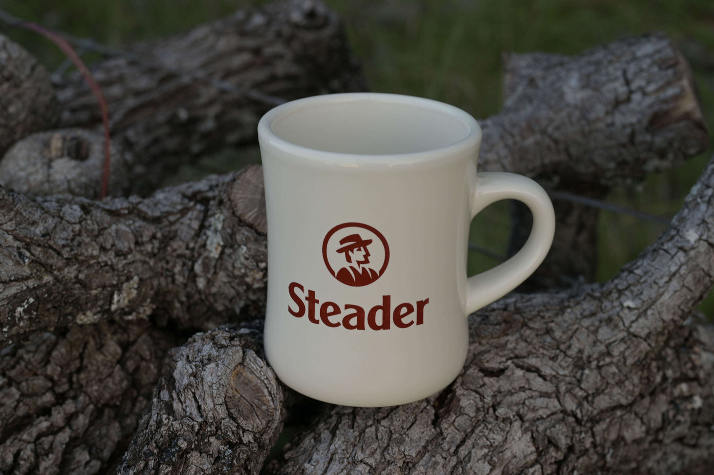 Local Food, Personal Connections Mug with Steader Logo